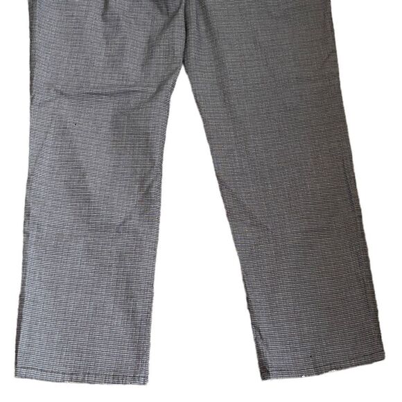 Lee All Day Pant Straight Leg Gray Glenplaid Pants Size 18 Medium - Picture 7 of 16
